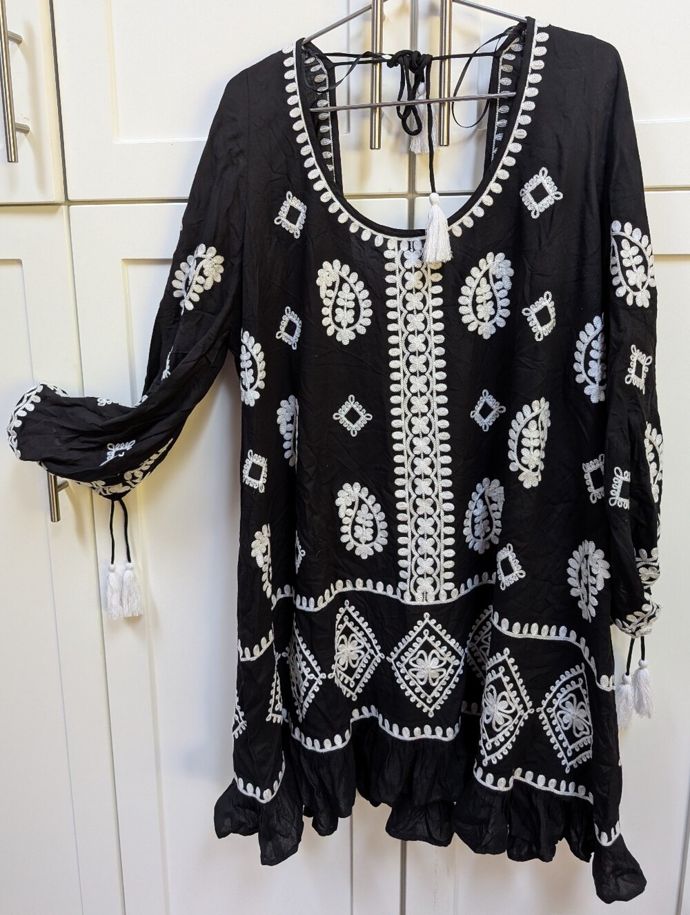Elan Embroidered Boho Dress